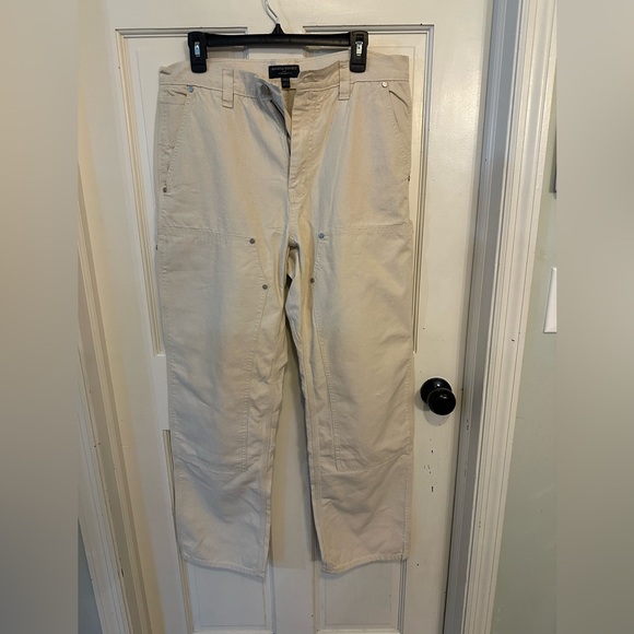 Banana Republic Other - Banana Republic Pants Men's Straight Carpenter Painter Ecru 34X32